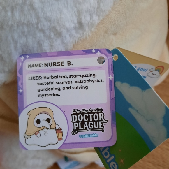 Squishable Mini Plague Nurse Plush- NWT - Picture 8 of 9
